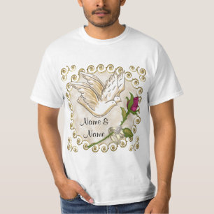 Dove custom Wedding T-Shirt