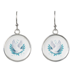 Dove Dangle Earrings