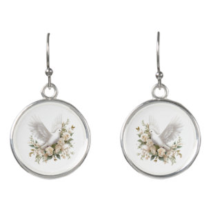 Dove Dangle Earrings
