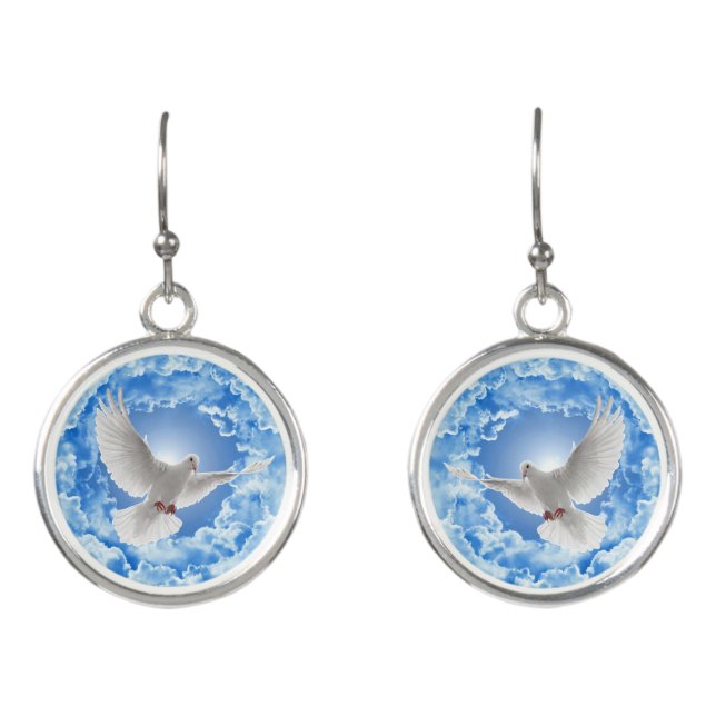 Dove   earrings (Front)