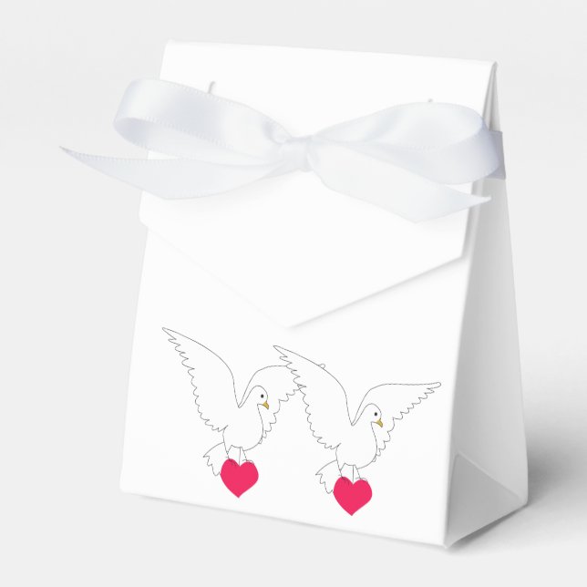 Dove Favor Box (Front Side)
