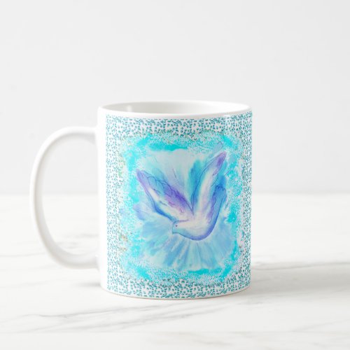 Dove Flying christian  mug