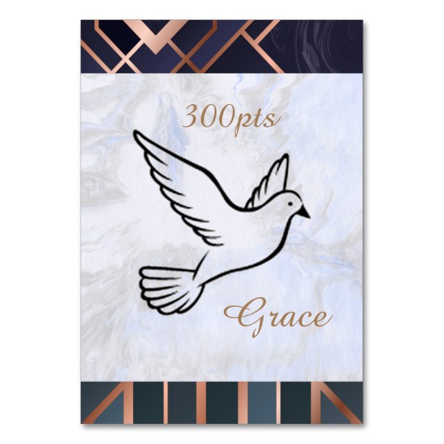 Dove Grace Card (Back)