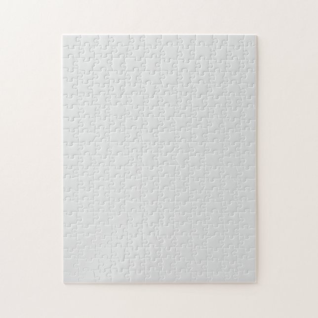 Dove Gray Minimalist Jigsaw Puzzle (Vertical)