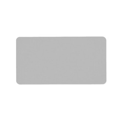 Dove Grey Gray Silver Solid Trend Color Background Label