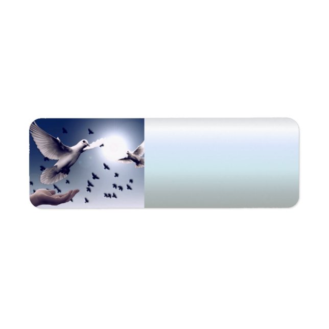 Dove Hand Trust Label (Front)