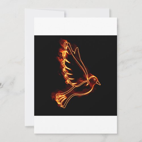 Dove Holy Spirit Holiday Card