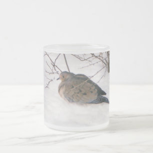 Dove in the Snow Mug