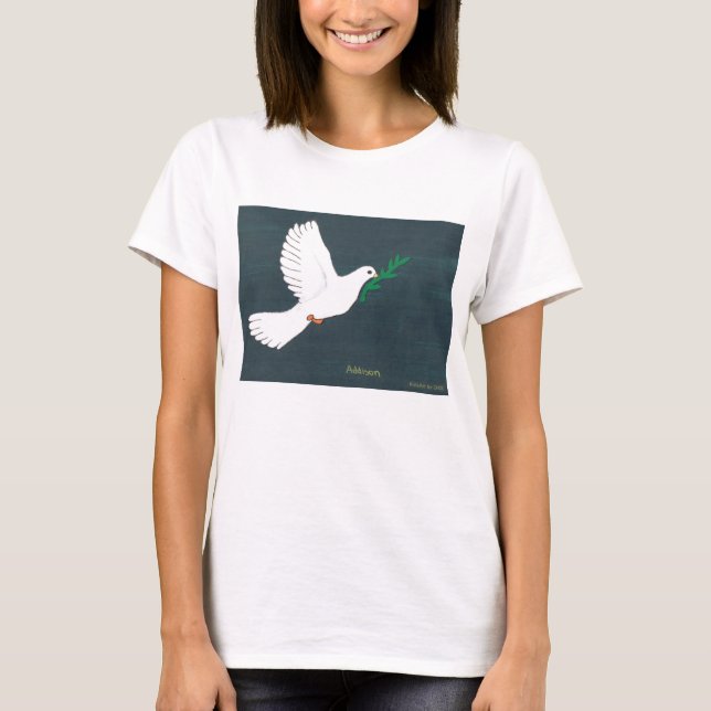 Dove - Kids Art for CHOC T-Shirt (Front)