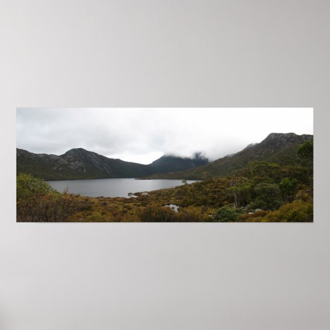 Dove Lake, Cradle Mountain, Tasmania Poster (Front)
