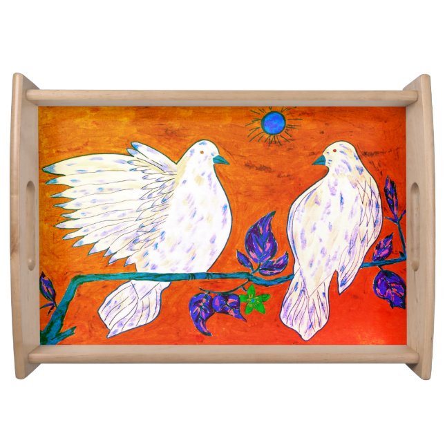Dove Love Serving Tray (Front)