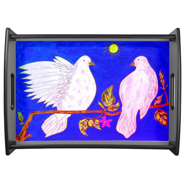 Dove Love Serving Tray (Front)