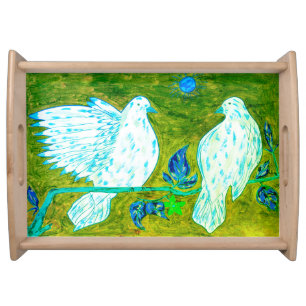 Dove Love Serving Tray