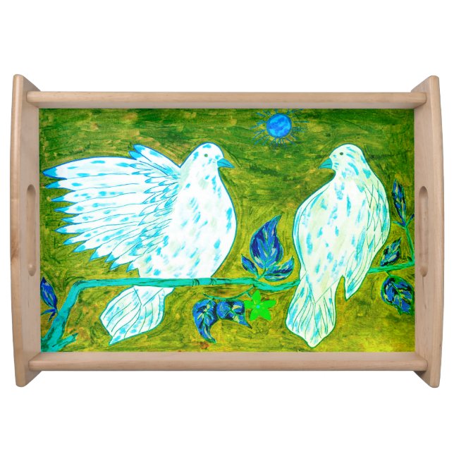 Dove Love Serving Tray (Front)