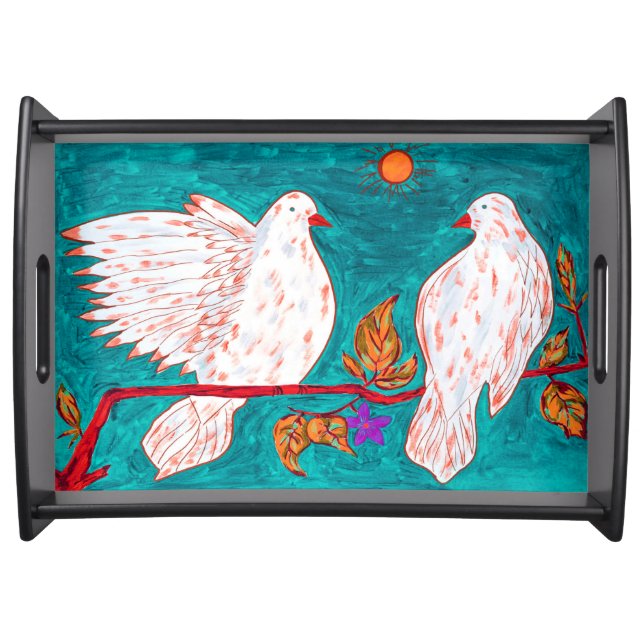 Dove Love Serving Tray (Front)
