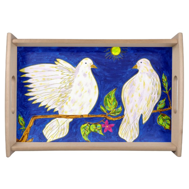 Dove Love Serving Tray (Front)