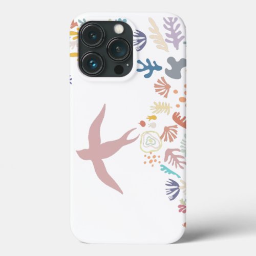 Dove Matisse Art Elements iPhone 13 Pro Case