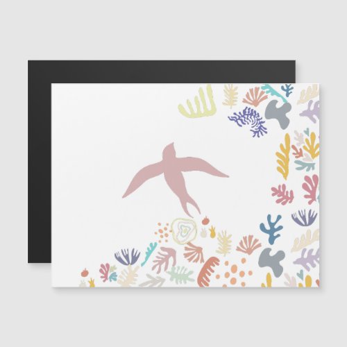 Dove Matisse Art Elements Magnetic Invitation