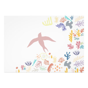 Dove Matisse Art Elements  Photo Print
