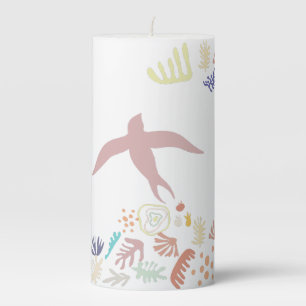 Dove Matisse Art Elements Pillar Candle