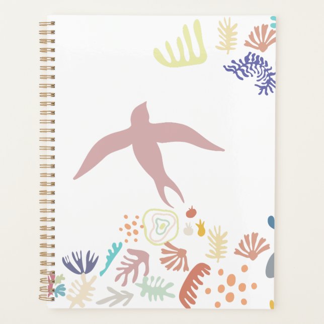 Dove Matisse Art Elements  Planner (Front)