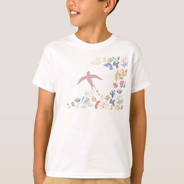 Dove Matisse Art Elements T-Shirt (Front)