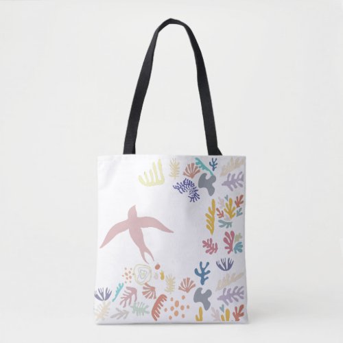 Dove Matisse Art Elements Tote Bag