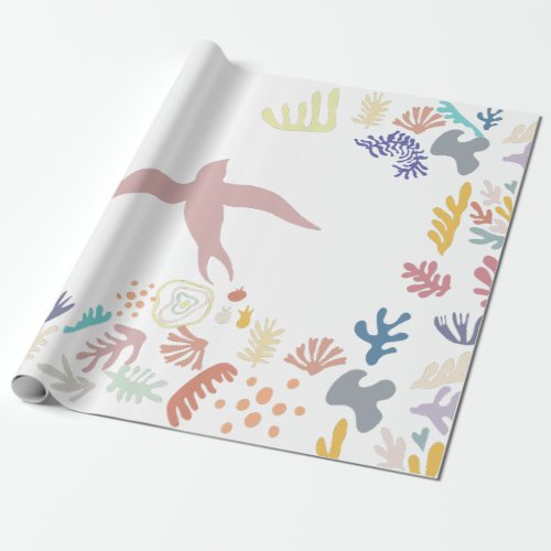 Dove Matisse Art Elements Wrapping Paper