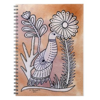 Dove  Mexican Bark Style Notebook by KaliParsons at Zazzle