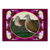 Dove Nest and Flowers (Front Horizontal)