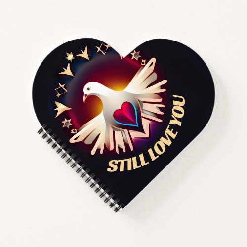 Dove of Love Express Your Affection with Style Notebook