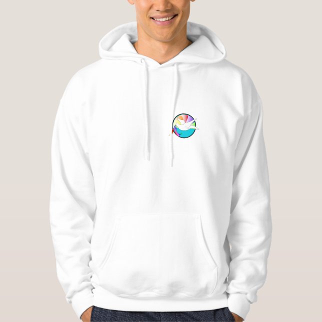 Dove of Love ( LGBTIQ) Hoodie (Front)