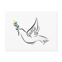 Dove of Peace announcement and save the date