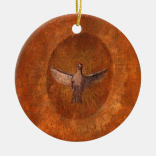 Dove of Peace Ceramic Ornament