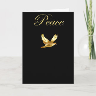 DOVE OF PEACE CHRISTMAS CARD
