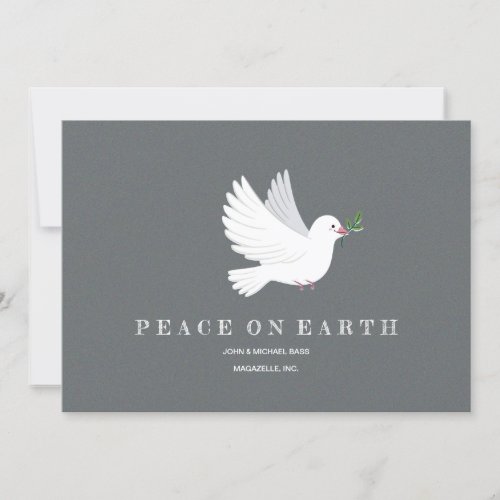 Dove of Peace Holiday Card