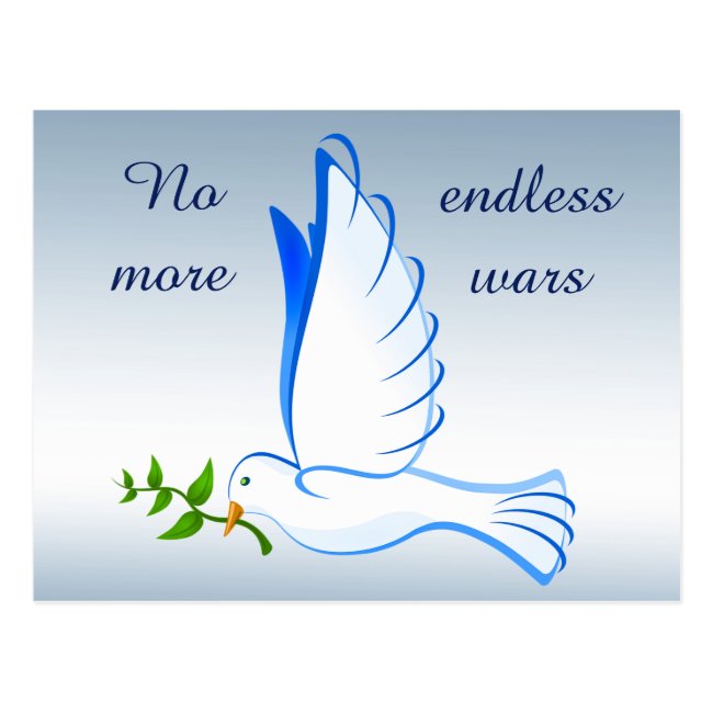 Dove of Peace No More Endless Wars