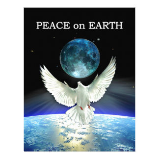 Peace On Earth Letterhead | Zazzle