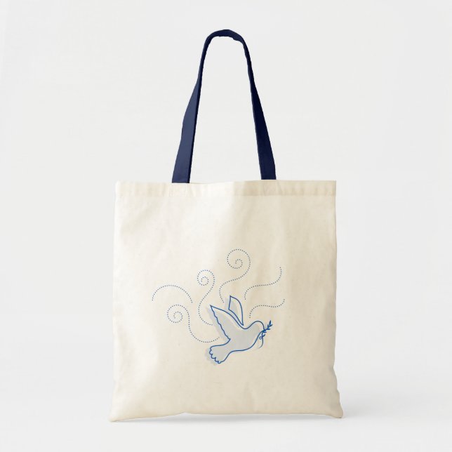 Dove of Peace. Peace.  Tote Bag (Front)