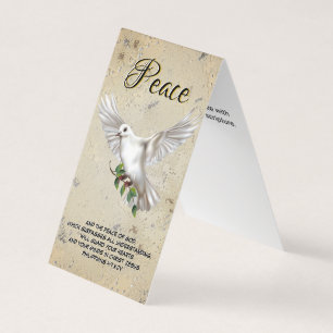 Dove of Peace Personalized Scripture Verse
