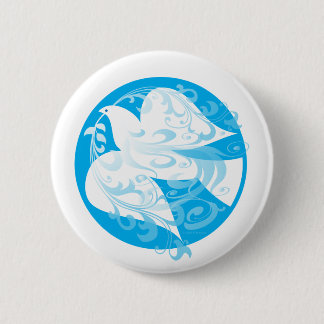 Dove of Peace Pinback Button