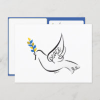Dove of Peace Postcard