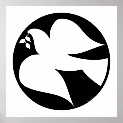 Dove of Peace Sign