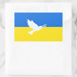 Dove of Peace Support Ukraine Stickers - Freedom