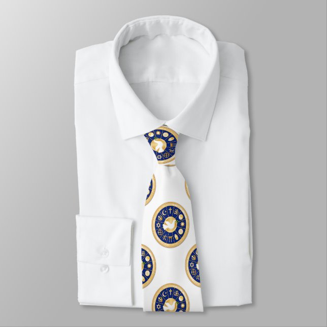 Dove of Peace Tie (Tied)