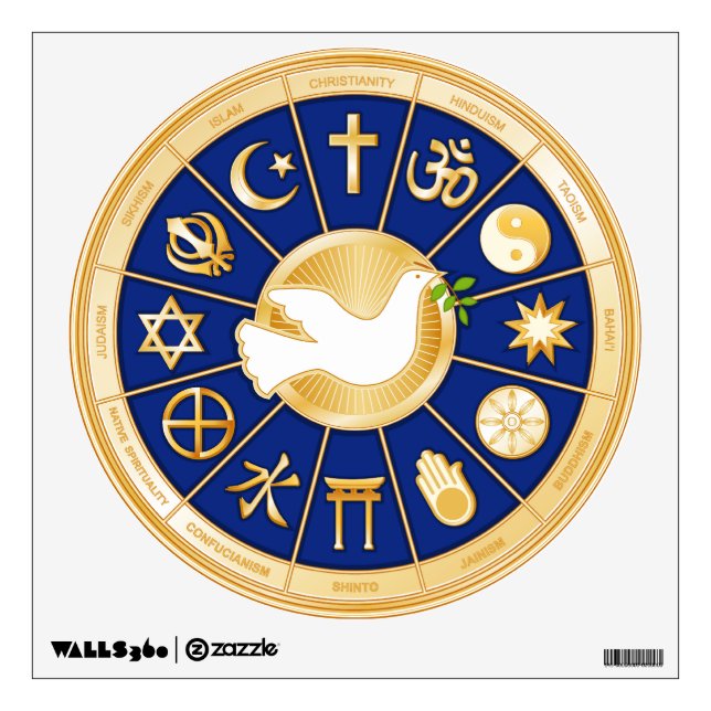 Dove of Peace Wall Decal (Front)