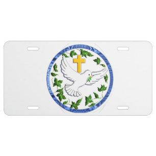 dove of pearce license plate