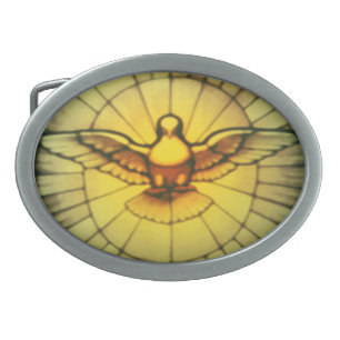 Dove of the Holy Spirit Belt Buckle