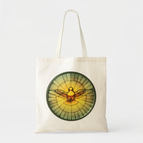 Dove of the Holy Spirit Tote Bag