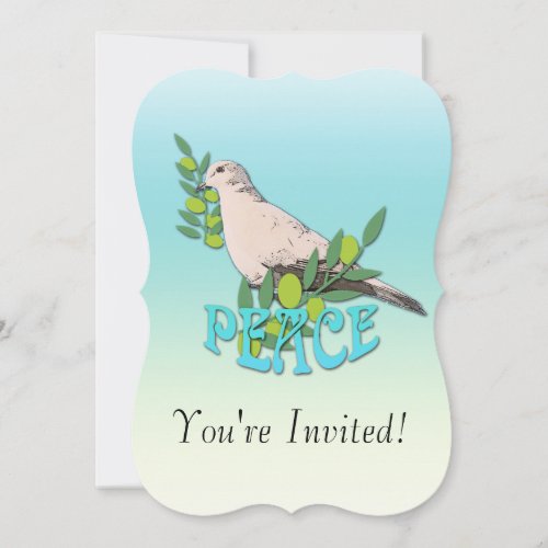 Dove Peace Invitation